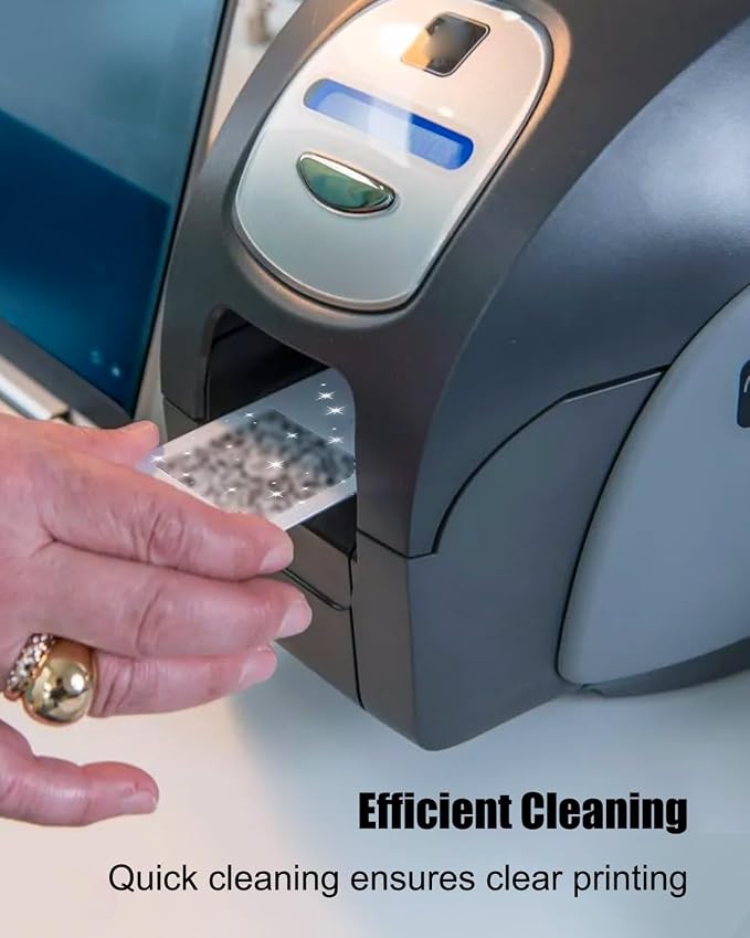 4 PCS Cleaning Kits Fit for Zebra ZXP Series 1 ZXP Series 3 ID Card Printers