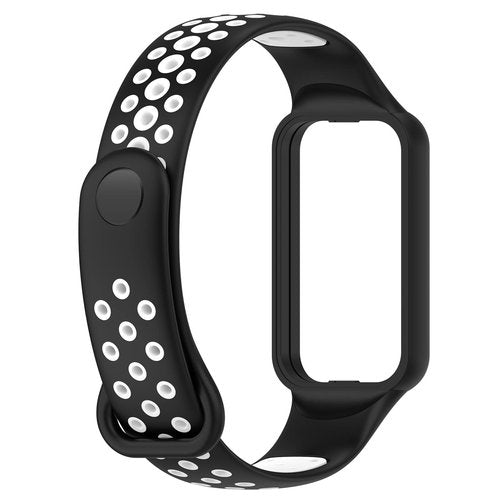 4-PACKS Compatible with Amazfit Band 7 Replacement Band,Sport Strap Soft Silicone Quick Release Wrist Bands Adjustable Wristband Smartwatch Accessory (MutliColors-B)