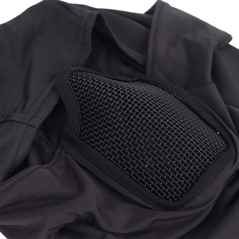Tactical Full Face Mask Balaclava Cap Motorcycle Army Airsoft Paintball Headgear Metal Mesh Hunting Protective Mask
