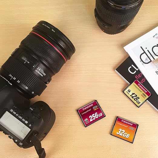 Transcend 256GB CompactFlash Memory Card 800x