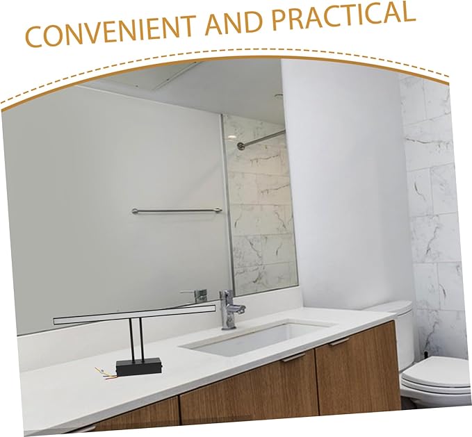 LED Bathroom Mirror Light Adjustable Brightness Waterproof Design for Makeup Application in Wet Areas