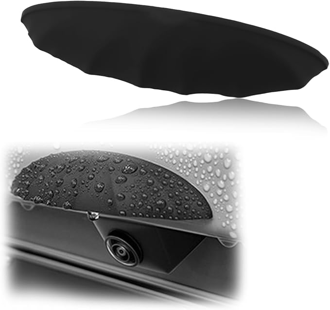Car Backup Camera Rain Cover, Soft Silicone Car Backup Camera Rain Shield