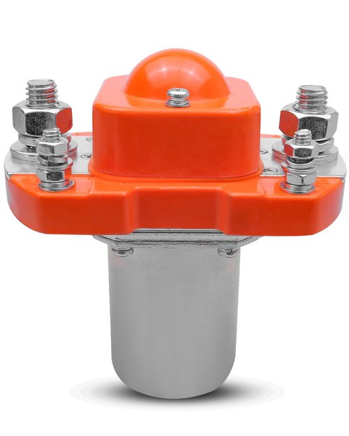 48V 200A Contactor Solenoid Fit for HDK/Evolution 48V Golf Cart Evolution Golf Classic 2/4 Evolution Golf Carrier 6/8 Evolution Golf Forester 4/6 HDK Golf Carts Turfman 200/800/1000 Replace 2.04.0009