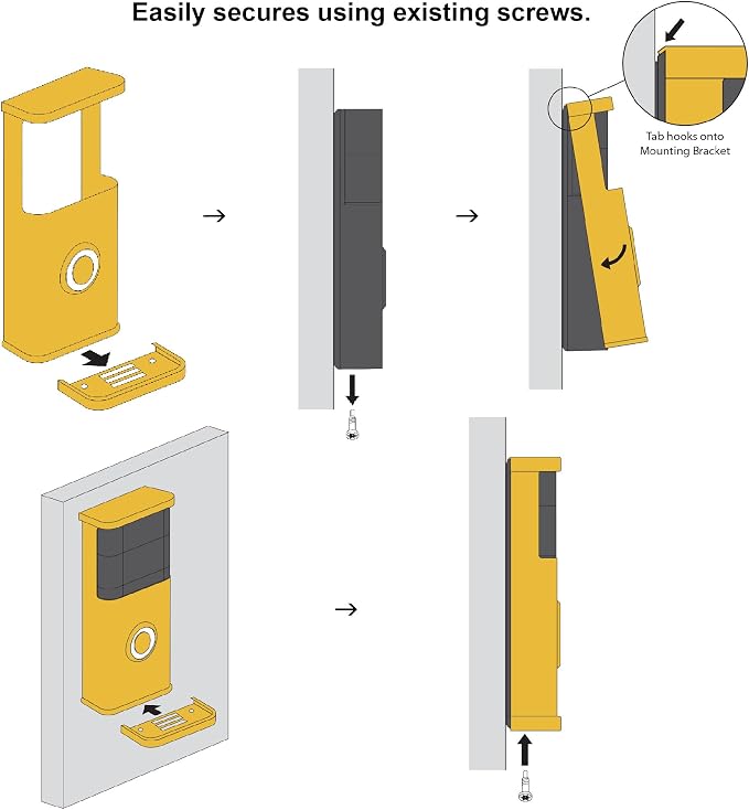 Traditional Video Doorbell Cover