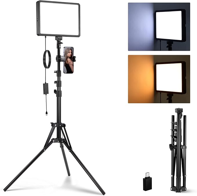 NEEWER Basics LED Video Panel Light, Studio Lighting Kit