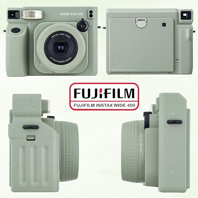 Fujifilm Instax Wide 400 Instant Camera + INSTAX Wide Film + Shutter