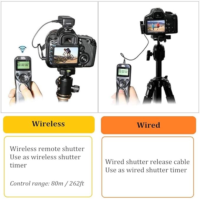 Pixel Remote Timer TW283-L1 Timer Shutter Release Remote Release