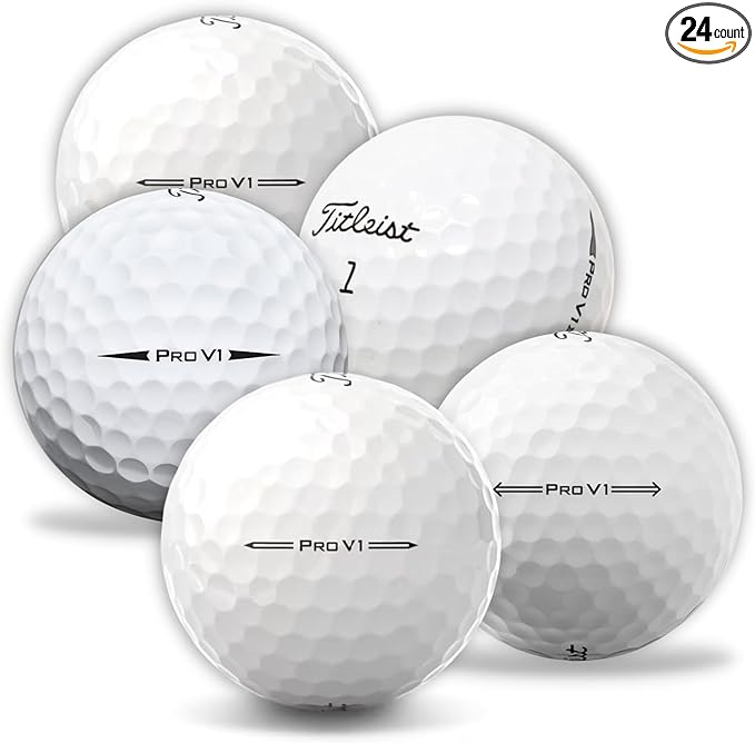 Golf Ball Monkey Cheap Recycled for Titleist ProV1 Golf Balls Bulk - Used for Titleist Golfballs Pro V1 for Men & Women (Packaging May Vary)