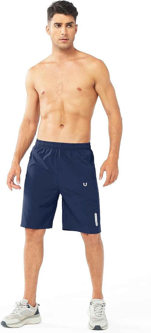NORTHYARD Men's Athletic Running Shorts - Quick Dry Lightweight Gym Workout | Available in 5", 7", 9" Sizes