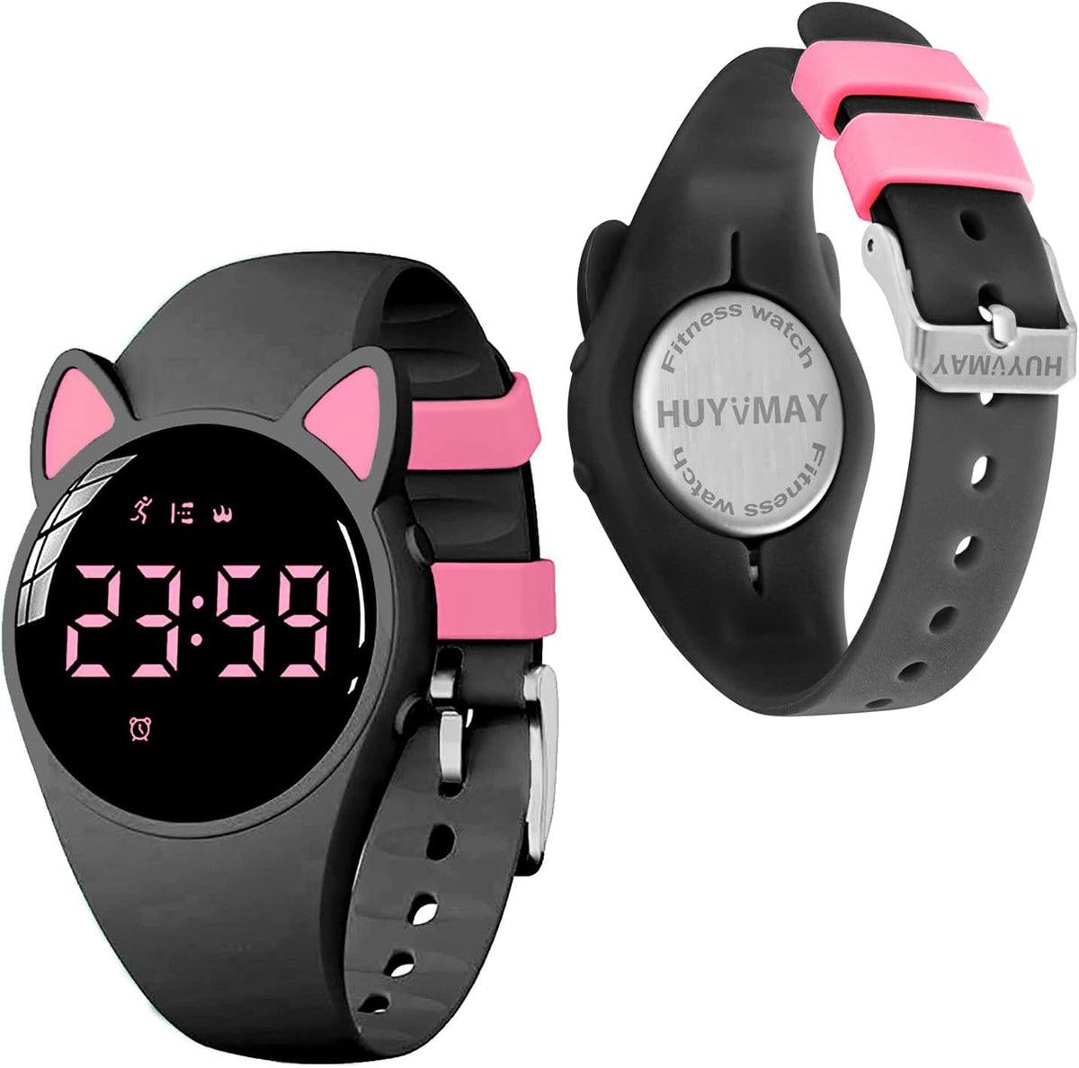 Skiennix Fitness Tracker Watch - IP68 Waterproof Pedometer with USB Charge & Alarm | Ideal for Kids & Teens