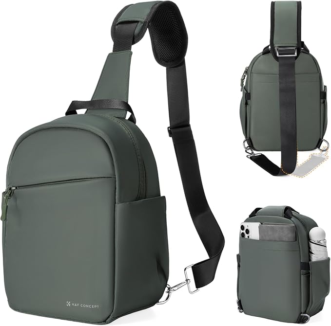 K&F CONCEPT Small Camera Bag for Photographer, Camera Sling Crossbody bag for