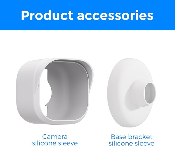 Camera Cover Compatible Blink Mini Silicone Skin Case, Anti-Scratch Protective