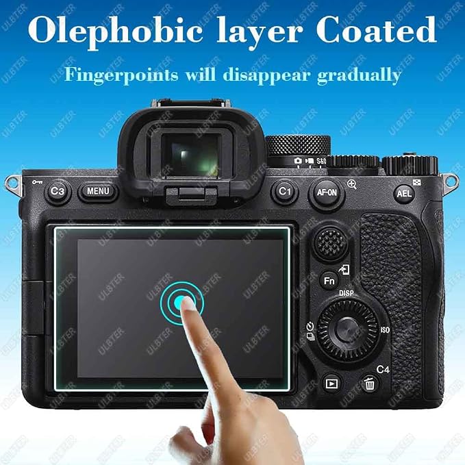 ULBTER Screen Protector for Sony A7 IV Alpha 7 IV A7IV A7M4 A74 & Hot Shoe