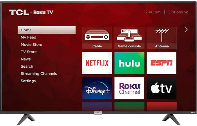 TCL 43-inch 4K UHD Smart LED TV - 43S435, 2021 Model