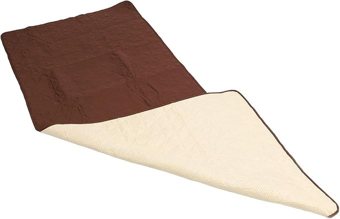 Dog Bed Cover, Slip Washable Pet Blanket, Double Sided Material with Non Slip Bottom, Sofa Couch Furniture Protector for Cat Puppy, Brown Polyester (30x70in/ 76.2x177.8cm)