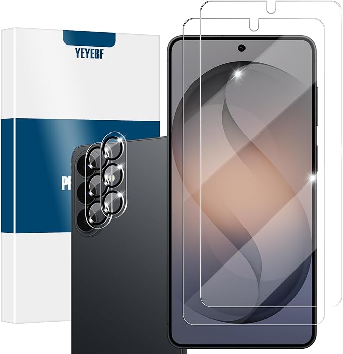 Galaxy S26 Plus Screen Protector + Camera Lens Protector, Full Coverage