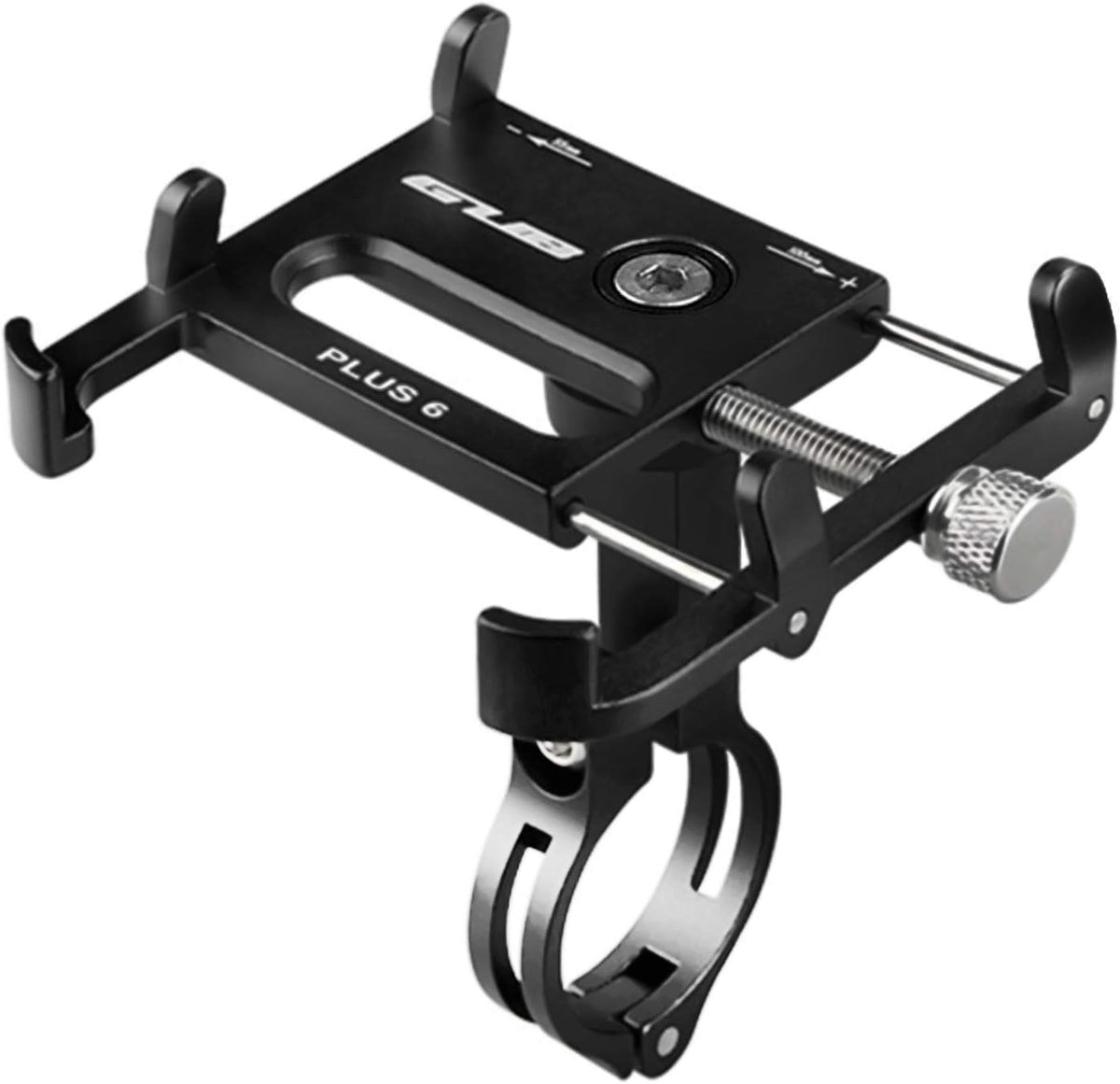 GUB Bike Phone Mount Holder, Aluminum Motorcycle Phone Holder Mount with 360° Rotation for iPhone 16 17 15 14 Pro Max Mini X XR Xs Plus, Samsung S25 S24 S22 4-7 Inch - Upgraded