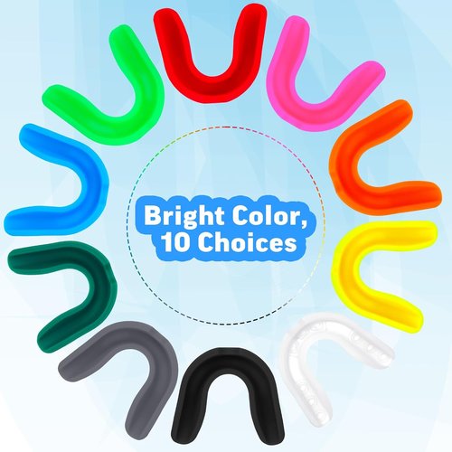 Frienda Sport Mouth Guards - 10 Pcs Gum Shield for Boxing, Basketball, Football & More | Durable Teeth Armor