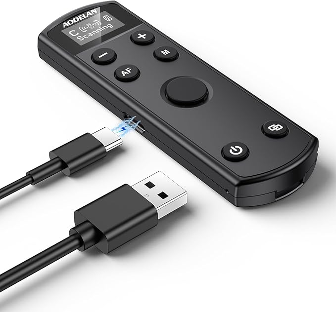 AODELAN for Canon Rechargeable Wireless Shutter Release Camera Remote Control