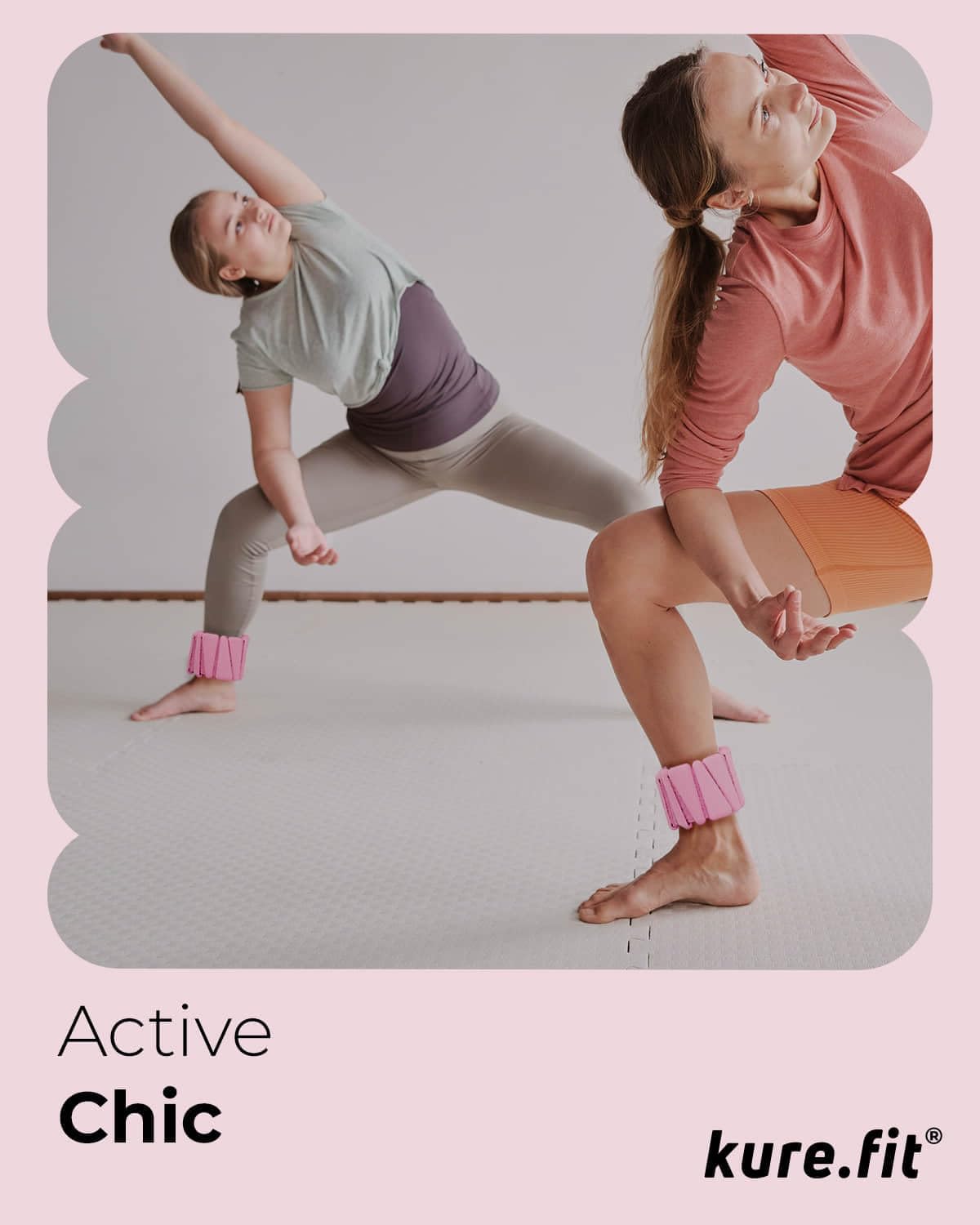 Pilates Weight - Women's Wrist & Ankle Weights | Adjustable 1LB/2LB Bangles (Set of 2)