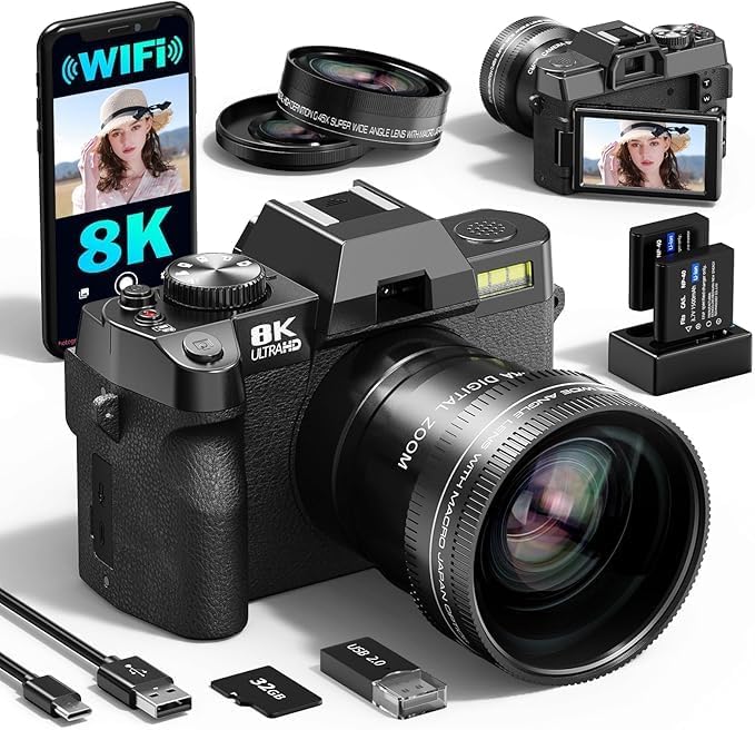 G-Anica 8K Digital Cameras for Photography