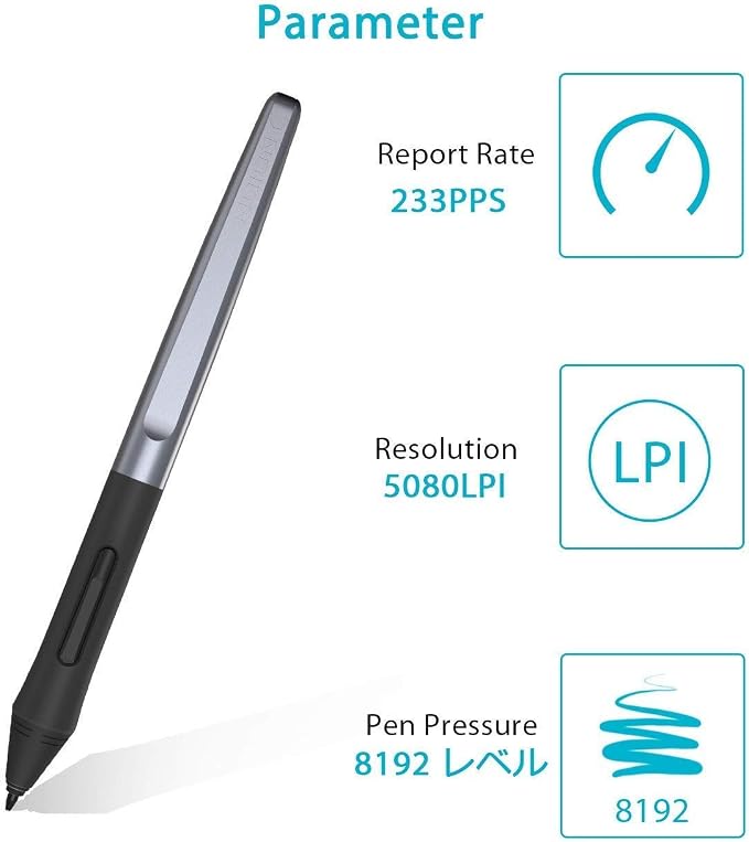HUION PW100 Battery-Free Stylus