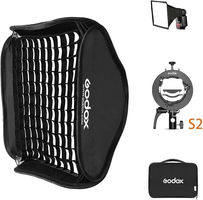 GODOX 32x32inch /80x80cm Foldable Flash Softbox Kit