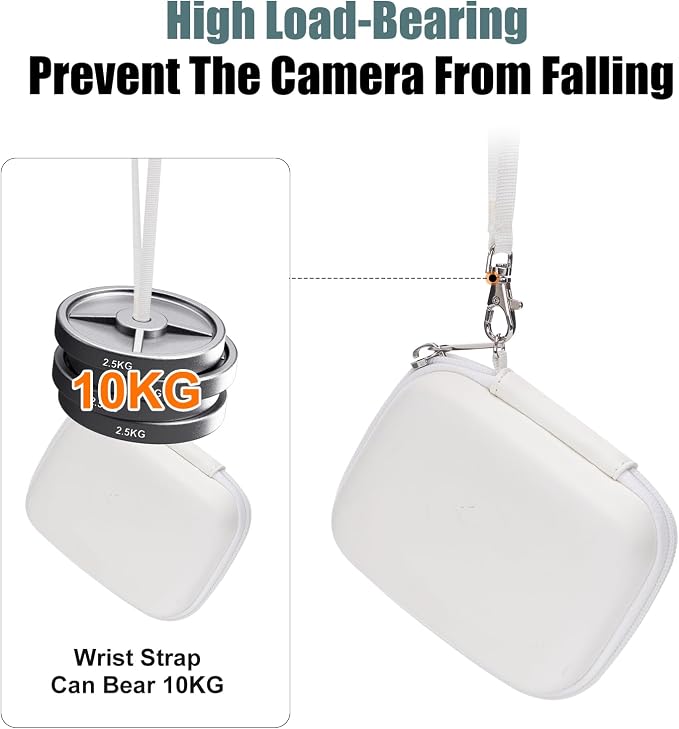Cwatcun Digital Camera Case, Small Carrying Camera Pouch