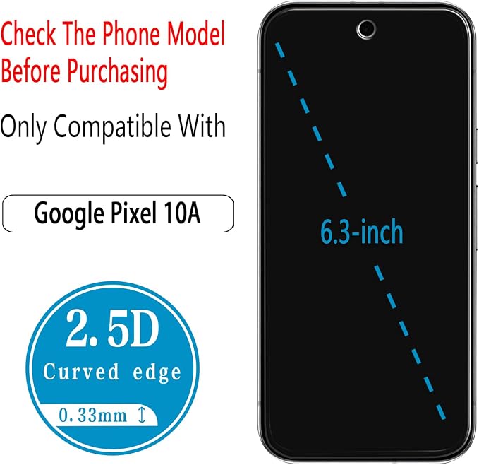 2+2 Pack Tempered Glass Screen Protector