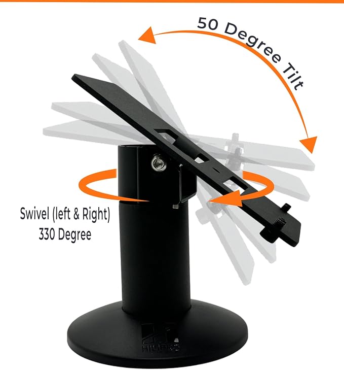 HILIPRO Swivel Metal Point of Sale Stand
