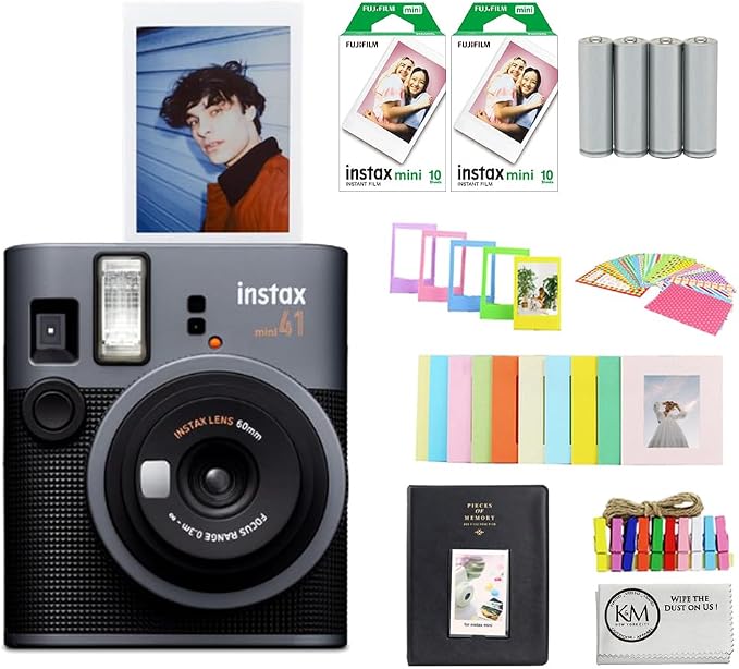 Fujifilm Instax Mini 41 Instant Camera Bundle