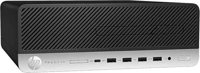 HP ProDesk 600 G5 SFF Slim Business Desktop Computer PC (Renewed) | Intel Core i5-9500, 8GB RAM, 256GB SSD, Wi-Fi, USB Ports, DisplayPort, RJ-45, Windows 11 Pro PC