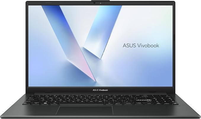 ASUS Vivobook Go 15 15.6” FHD 60Hz Laptop with Intel Processor N150, Intel UHD Graphics, 8GB RAM, 128GB SSD, Mixed Black