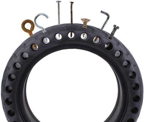 GYL 8.5x2.0 Solid Tire, Replacement for 50/75-6.1 8 1/2x2 8.5x2.125 Inch Original Tire, Fit for Hiboy S2 Swagtron SG-5 isinwheel S9 Pro iScooter i9/i8 Hover-1 Journey VOLPAM SP06 Electric Scooter