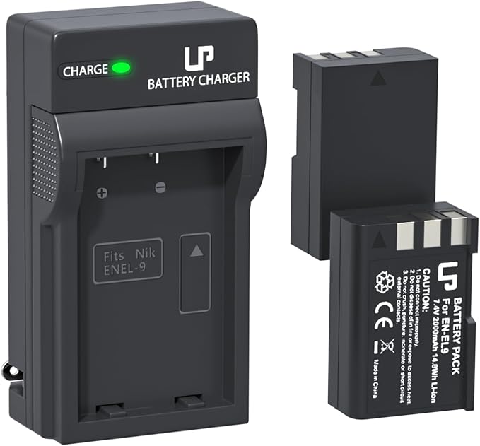 LP EN-EL9 EN EL9a Battery Charger Pack, D5000 Digital SLR