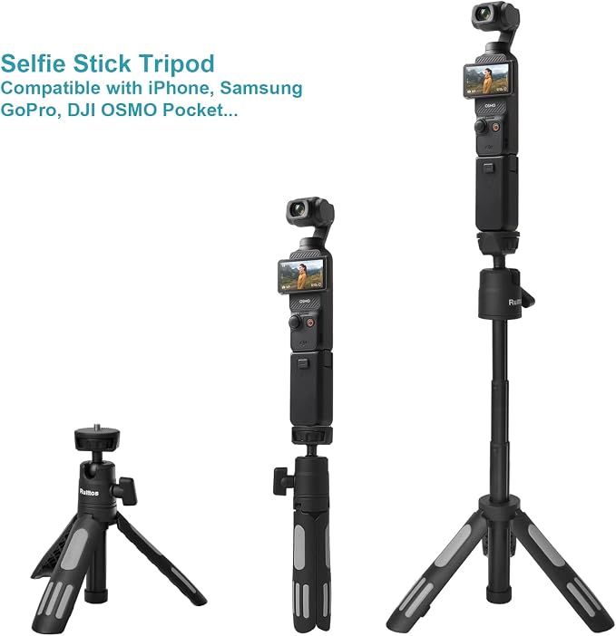 Ruittos Phone Tripod Stand and Selfie Stick