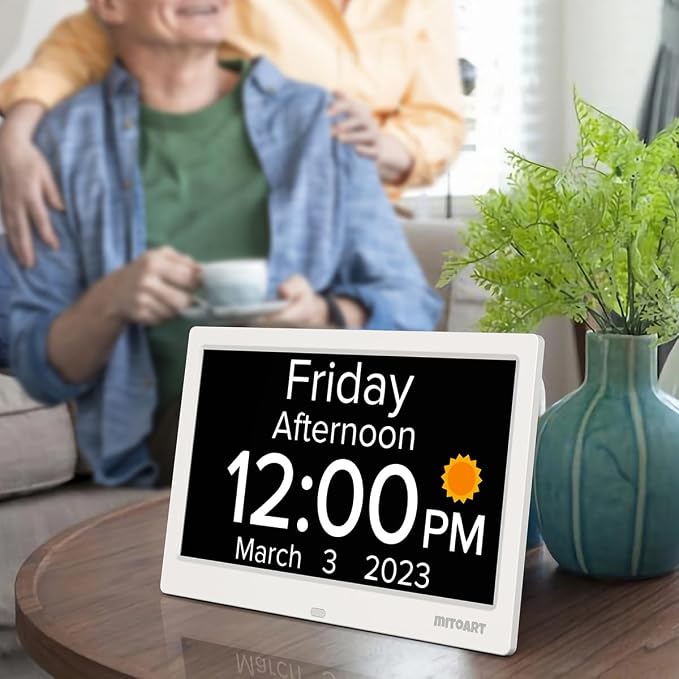 10.1 Inch Digital Alarm Clock