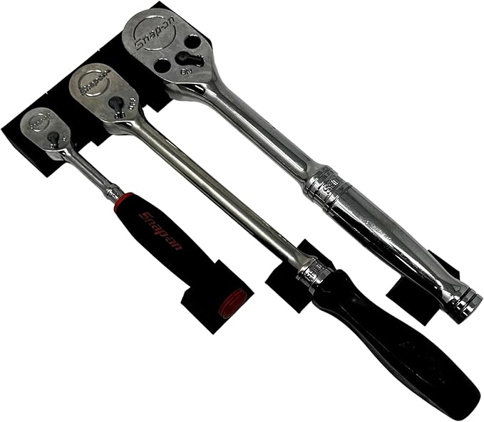 MagAttach Ratchet Organizer Kit (3 Piece Set (2-Pack), Black/Black)