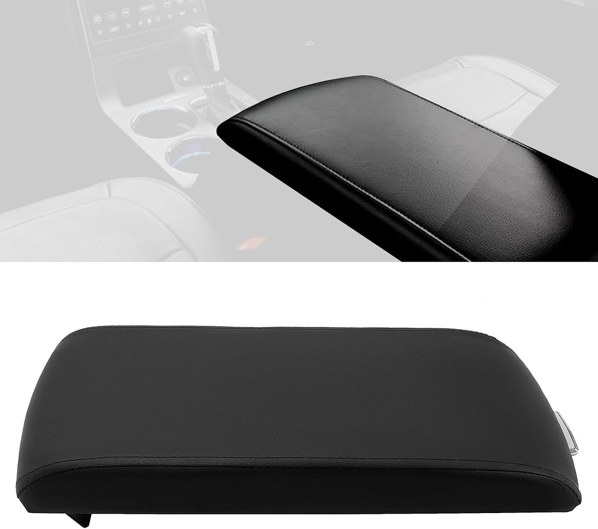 HECASA Center Console Arm Rest Lid Compatible with 2013-2019 Flex