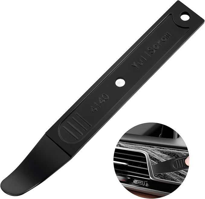 4140 Pry Tool,Pry Bar Trim Removal Tool,Pocket Pry Bar,Automotive Trim Removal Tool Kit,Aircraft Trim Removal Pry Tool,Interior and Exterior Trim Removal Kit for Planes