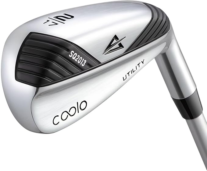 COOLO Golf Driving Iron for Average Golfers, More Control Off The Tee, Individual 1/2/3/4 Utility Iron, Men Right&Left Handed.