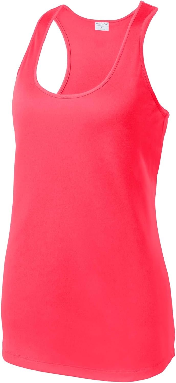 Sport-Tek Women's PosiCharge Racerback Tank - Moisture-Wicking Comfort | Various Colors Available