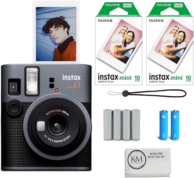 Fujifilm Instax Mini 41 Instant Camera Bundle
