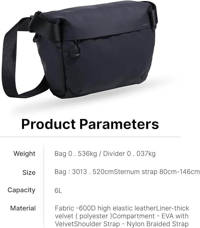 ULANZI Versatile Camera Shoulder Bag Photography Travel Messenger Portable