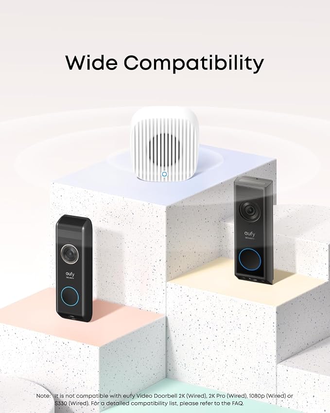 eufy Security Video Doorbell S330 & Video Doorbell Chime 2