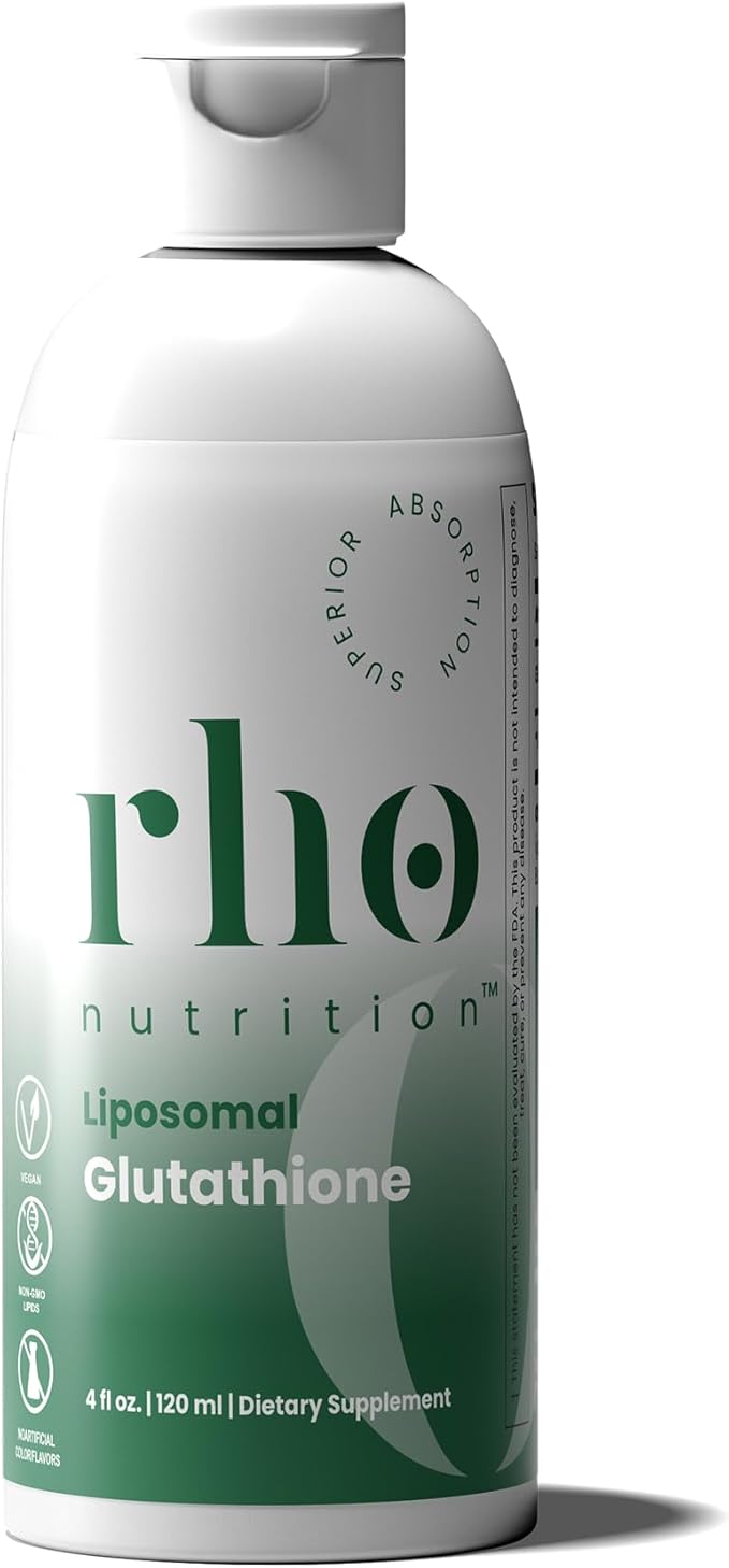 Liposomal Glutathione - Ultra High Absorption Liquid Glutathione Supplement - Supports Natural Detoxification, Immune System, Skin Health, Mental Clarity & Overall Well-Being
