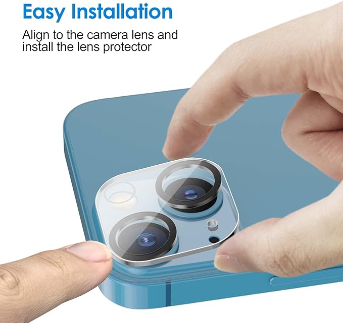 JETech Camera Lens Protector for iPhone 13 6.1-Inch and iPhone 13 mini 5.4-Inch