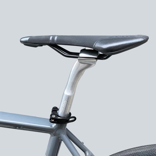 DJC Bicycle Seat Post 25.4/26.8/27.2MM x230MM Seat Tube Chrome Molybdenum Steel Fixed Gear BMX Rear Floating Seatpost (26.8mm)