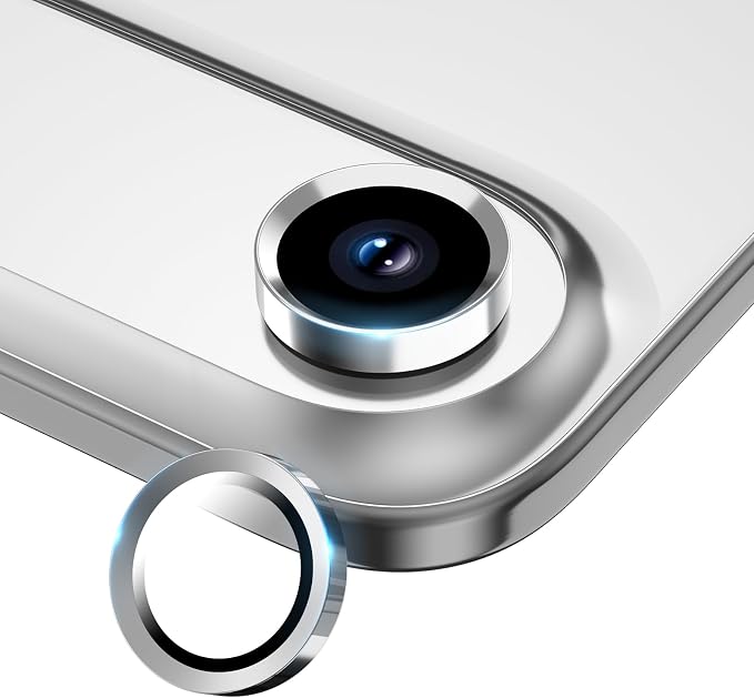 Camera Lens Protector for iPhone Air, Tempered Glass Metal Individual Camera