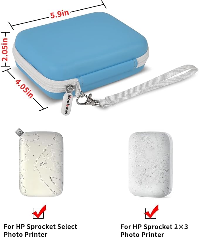 Boobowl Case Compatible with HP Sprocket Select Portable/ 2nd Edition Instant